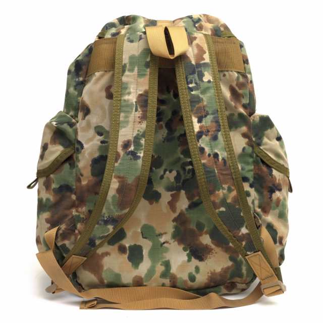 ○ブリーフィング BRIEFING BEAUTY&YOUTH ビューティーアンドユース別注 リップストップナイロン リュック BY CAMO FLAP  SACK 迷彩 中古｜au PAY マーケット