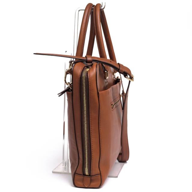 ○コーチ COACH レトログラブタンレザー 牛革 ビジネスバッグ 71375 2WAY ショルダーバッグ メンズ 【中古】 中古の通販は