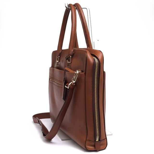 ○コーチ COACH レトログラブタンレザー 牛革 ビジネスバッグ 71375 2WAY ショルダーバッグ メンズ 【中古】 中古の通販は