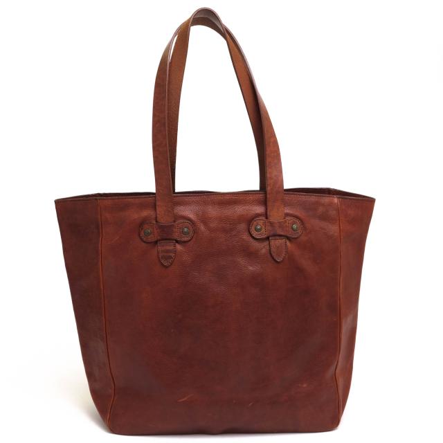 ○ブッテロ BUTTERO 牛革 トートバッグ SCANZANO 肩掛け ワンショルダーバッグ ウォッシュ加工 定番 メンズ 【中古】 中古