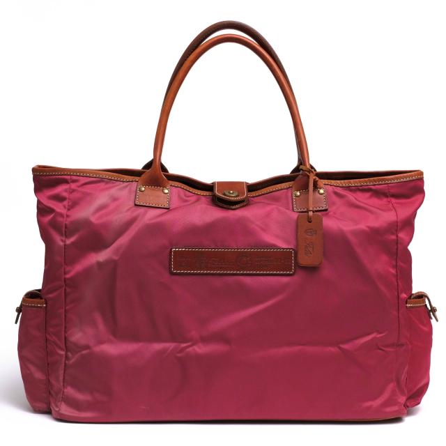 ○フェリージ Felisi 伊リモンタ社ナイロン バケッタレザー 牛革 トートバッグ 06-52/DS メンズ 【中古】 中古