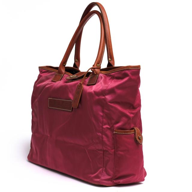 ○フェリージ Felisi 伊リモンタ社ナイロン バケッタレザー 牛革 トートバッグ 06-52/DS メンズ 【中古】 中古