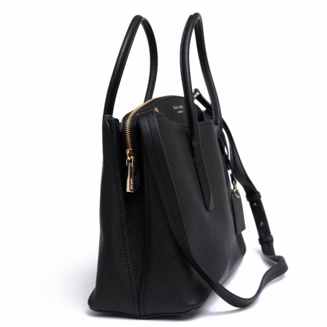 ○ケイトスペード Kate Spade 牛革 グレインレザー ハンドバッグ PXRUA160 margaux large satchel マルゴー  ラージ サッチェル