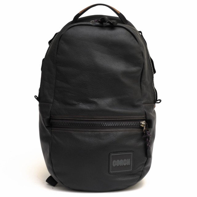 ○コーチ COACH ソフトグレインレザー 牛革 リュック 78830 Pacer Backpack With Coach Patch ペイサー コーチパッチ シボ革 シュ 中古