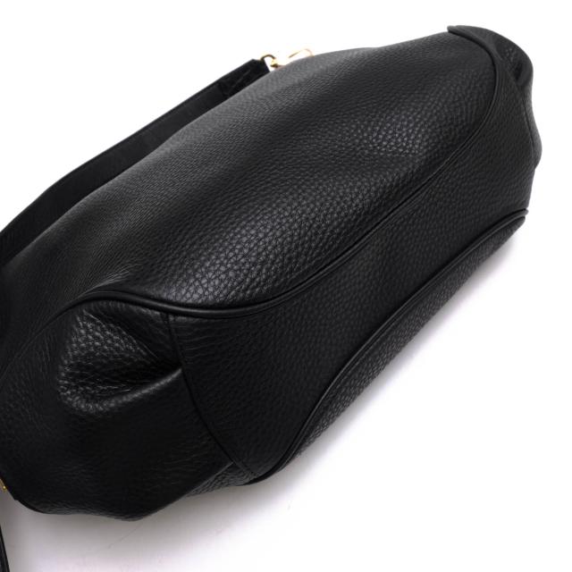 ○レザージュエルズ LEATHER JEWELS 牛革 クロコダイル ハンドバッグ 71031A 2WAY ショルダーバッグ シボ革 シュリンクレザー レデ 中古_5