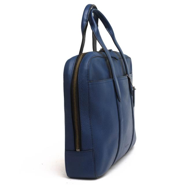 ○コーチ COACH ペブルドレザー 牛革 ビジネスバッグ 72318 Metropolitan Soft Brief In Refined Pebble Leather メトロポリタン 中古_2