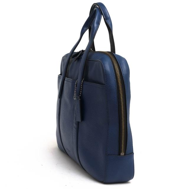 ○コーチ COACH ペブルドレザー 牛革 ビジネスバッグ 72318 Metropolitan Soft Brief In Refined Pebble Leather メトロポリタン 中古_3