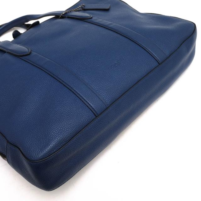 ○コーチ COACH ペブルドレザー 牛革 ビジネスバッグ 72318 Metropolitan Soft Brief In Refined Pebble Leather メトロポリタン 中古_5