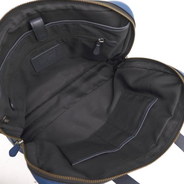○コーチ COACH ペブルドレザー 牛革 ビジネスバッグ 72318
