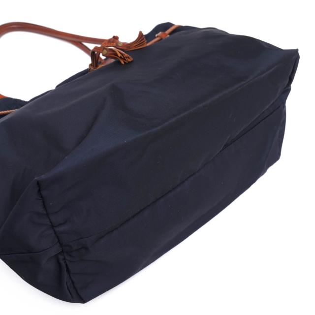 ○フェリージ Felisi リモンタナイロン バケッタレザー 牛革 トートバッグ 10/97/DS+OS 肩掛け ワンショルダーバッグ レディース   中古