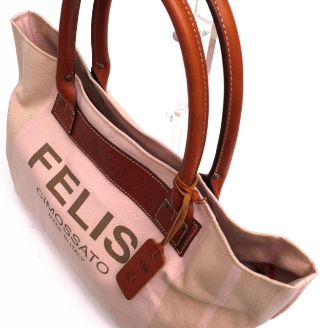○フェリージ Felisi  トートバッグ 19-1/SG+A CIMOSSATO チモッサート レディース 【中古】 中古