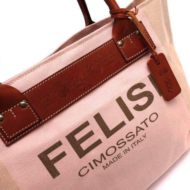 ○フェリージ Felisi  トートバッグ 19-1/SG+A CIMOSSATO チモッサート レディース 【中古】 中古