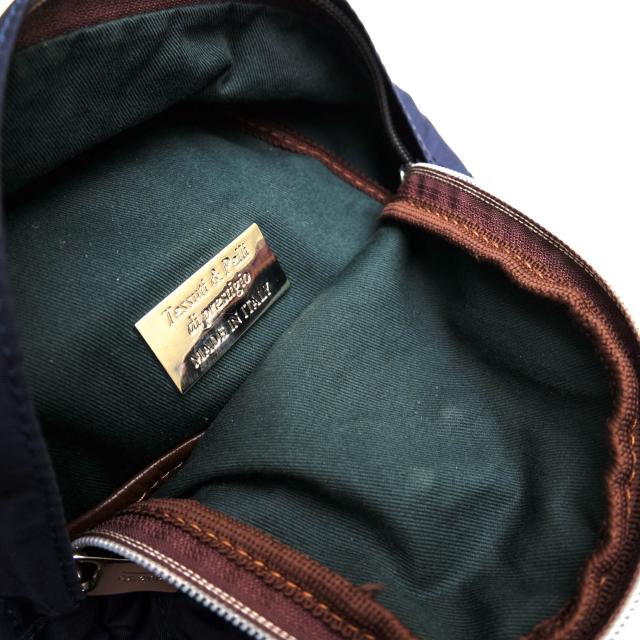 ○オロビアンコ orobianco 伊リモンタナイロン 牛革 ショルダーバッグ