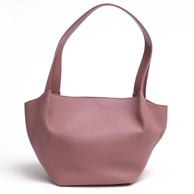 ○ヒロフ HIROFU 牛革 トートバッグ シボ革 シュリンクレザー 肩掛け ワンショルダーバッグ レディース 【中古】 中古_1