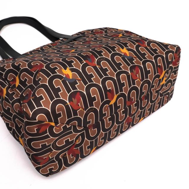 ○フルラ FURLA トートバッグ DIGIT L TOTE バード柄 肩掛け ワンショルダーバッグ レディース 【中古】 中古_5