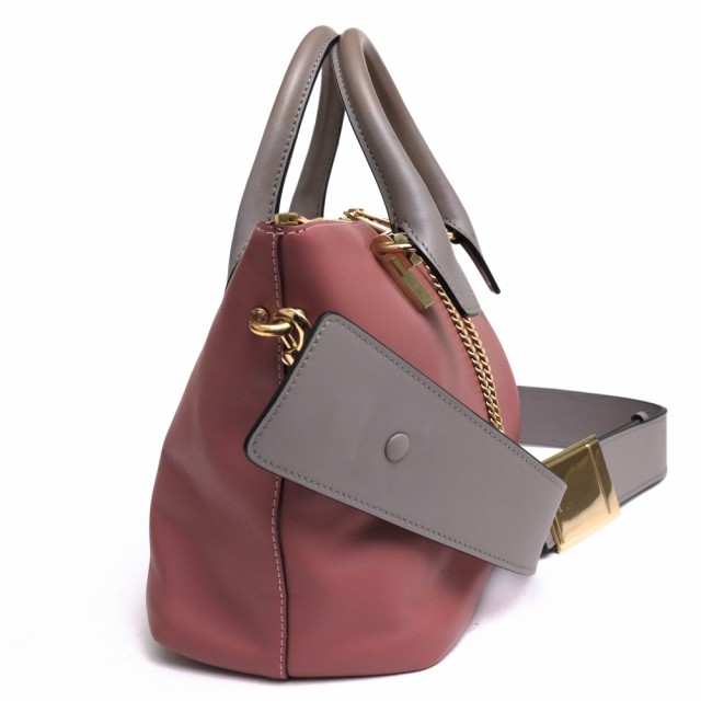 ○クロエ Chloe 牛革 ハンドバッグ BAYLEE mini ベイリー バイカラー 2WAY ショルダーバッグ レディース 【中古】  中古の通販はau PAY マーケット - ブランディング | au PAY マーケット－通販サイト