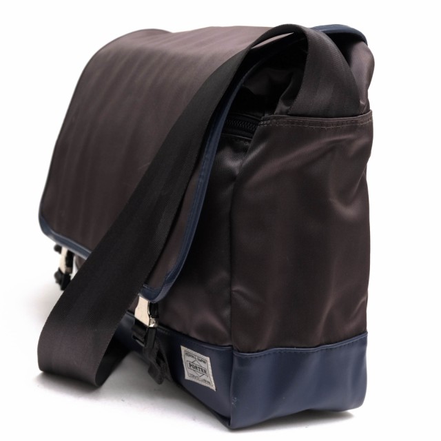 ○ポーター 吉田カバン PORTER SAC'S BAR サックスバー共同開発 ナイロンツイル PVC加工 ショルダーバッグ 383-05713  STORM ストー 中古｜au PAY マーケット