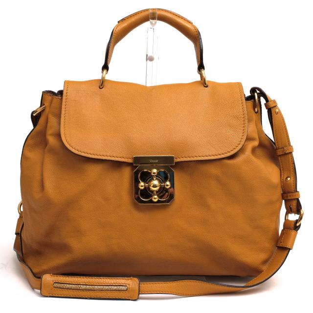 Chloe パディントンバッグダークブラウンレザー ハンドバッグ Chloe
