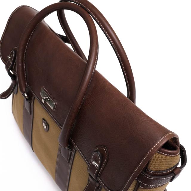 ○ダックス DAKS 一部牛革 ビジネスバッグ フラップ式 肩掛け ワンショルダーバッグ メンズ 【中古】 中古 ○ダックス DAKS 一部牛革 ビジネスバッグ フラップ式 肩掛け ワン