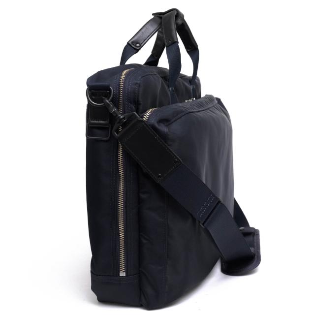 ○ポーター 吉田カバン PORTER 超高密度ナイロンツイル PVC加工 ビジネスバッグ 822-07563 LIFT BRIEFCASE リフト 2WAY ショルダー 中古_2
