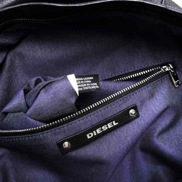 ○ディーゼル DIESEL 牛革 カーフ シープ 羊革 リュック X04843 P0804