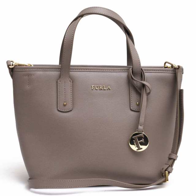 【外側　極美品】フルラ　トートバッグ　ステイシー　大容量　サフィアーノレザー ○フルラ FURLA サフィアーノ 牛革 トートバッグ NEW DAISY TOTE