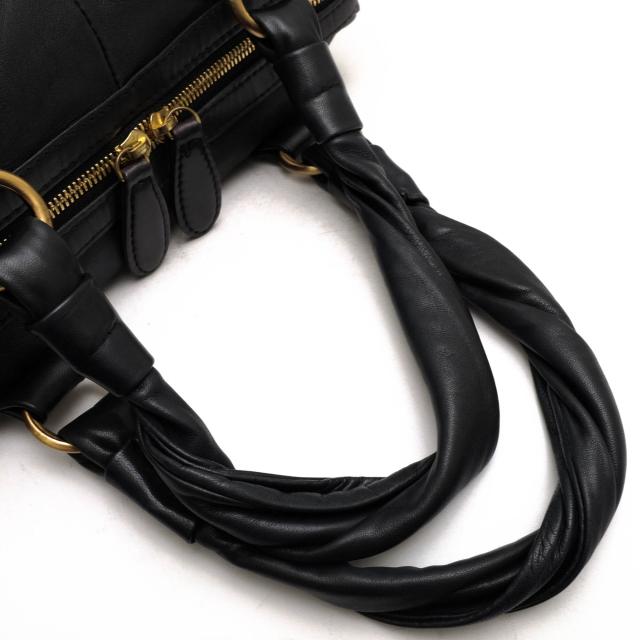 ○土屋鞄 TSUCHIYA-KABAN ソフトエアレザー 本牛革 ハンドバッグ