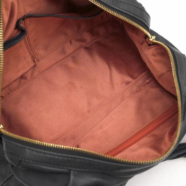 ○土屋鞄 TSUCHIYA-KABAN ソフトエアレザー 本牛革 ハンドバッグ chiffon シフォン フェザーボストン ミニボストン レディース 【  中古 ○土屋鞄 TSUCHIYA-KABAN ソフトエアレザー 本牛革 ハンドバッグ