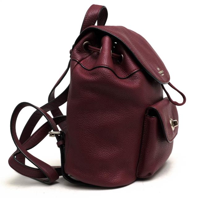 ○コーチ COACH ペブルドレザー 牛革 リュック F37621 Mini Billie 