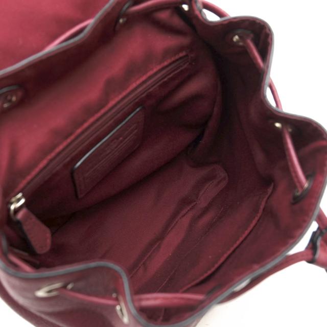 COACH ビリー バックパックペブルドレザー ミニ リュック ターンロック
