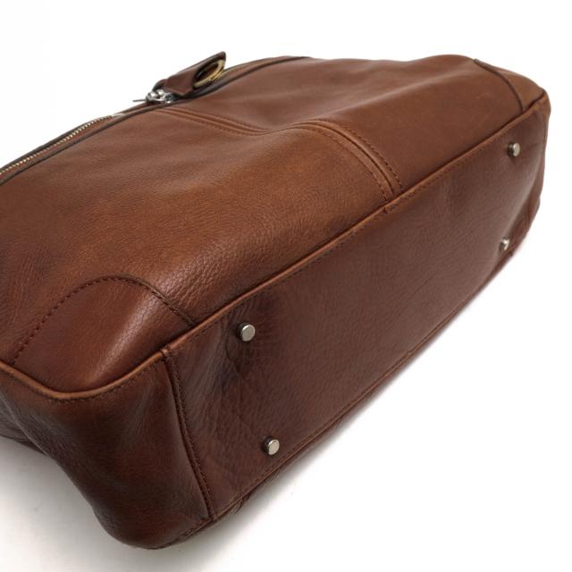 ○アニアリ aniary 牛革 ビジネスバッグ 07-01000 Shrink Leather Brief シボ革 シュリンクレザー メンズ 【中古】 中古 ○アニアリ aniary 牛革 ビジネスバッグ 07-01000 Shrink Leather