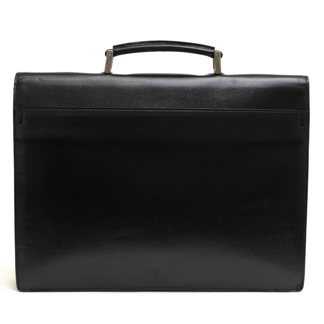 ○プラダ PRADA 牛革 ビジネスバッグ フラップ式 メンズ 【中古】 中古