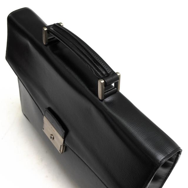 ○プラダ PRADA 牛革 ビジネスバッグ フラップ式 メンズ 【中古】 中古