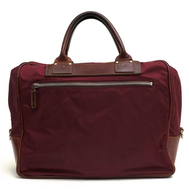 ○フェリージ Felisi 伊リモンタ社ナイロン バケッタレザー 牛革 ビジネスバッグ 02-9/DS A4サイズ収納可 ミニボストン メンズ 【  中古