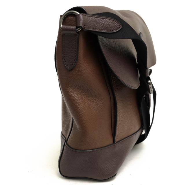 ○コーチ COACH ナチュラルペブルドレザー 牛革 ショルダーバッグ 89894 HUDSON MESSENGER IN HERITAGE COLORBLOCK LEATHER メッセ 中古の通販は