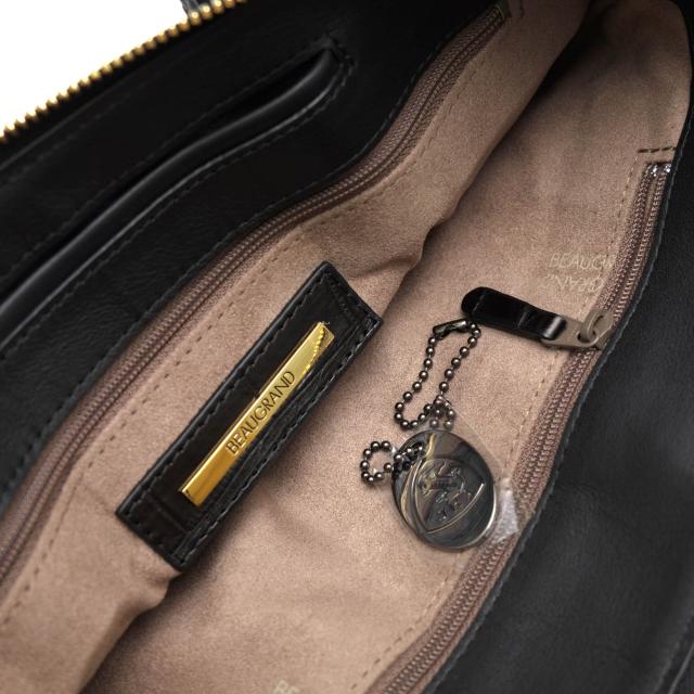 ○ボーグラン BEAUGRAND JRA マットクロコダイル ハンドバッグ 2WAY ショルダーバッグ レディース 【中古】 中古_7