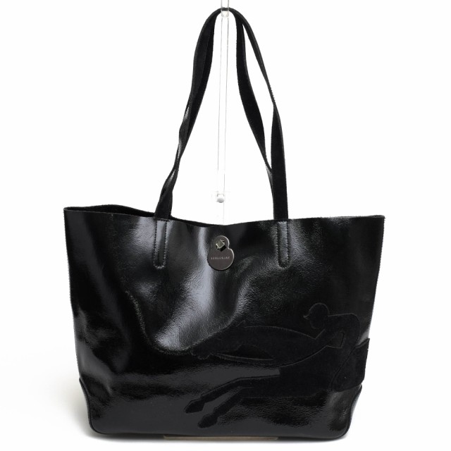 ○ロンシャン Longchamp 牛革 トートバッグ SHOP IT ショップ