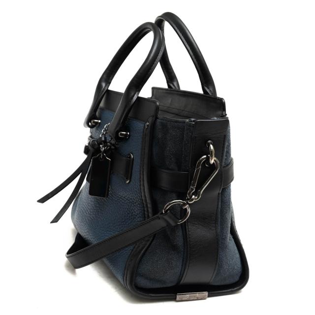 ○コーチ COACH ペブルドレザー 牛革 カーフ ハンドバッグ 59505