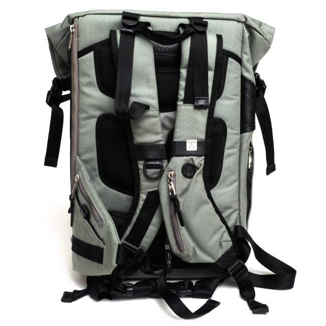 ○アッソブ AS2OV エクスクルーシブ バリスティックナイロン 牛革 リュック 061310 EXCLUSIVE BALLISTIC NYLON BACKPACK ロールト  中古_2