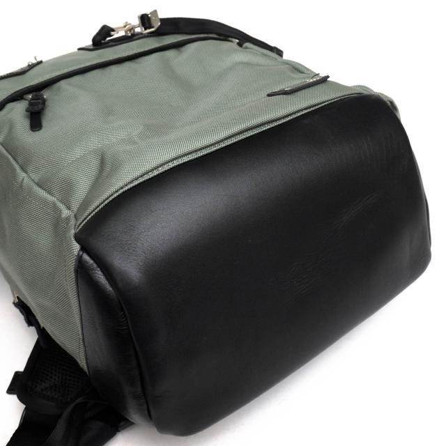 ○アッソブ AS2OV エクスクルーシブ バリスティックナイロン 牛革 リュック 061310 EXCLUSIVE BALLISTIC NYLON BACKPACK ロールト  中古_5