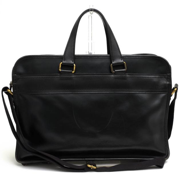 ○エフクリオ F.CLIO 牛革 ビジネスバッグ 97442 ベジタブルタンニン鞣し 2WAY ショルダーバッグ メンズ 【中古】 中古