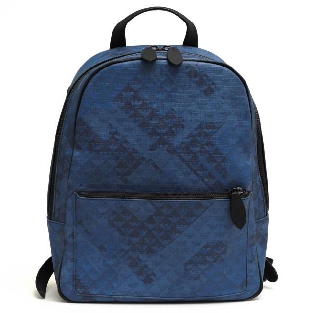 ○アルマーニ EMPORIO ARMANI 一部牛革 リュック Y4O031 YN48J イーグルロゴ デイパック メンズ 【中古】 中古の通販は