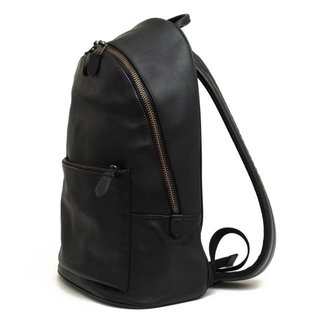 ○コーチ COACH ポリッシュド ペブルレザー 牛革 リュック 69351