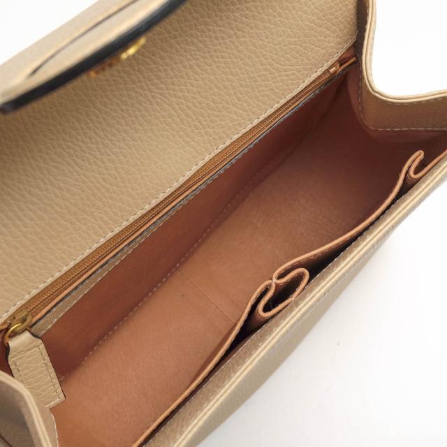 ○和光 WAKO 牛革 ショルダーバッグ フラップ式 フォーマルバッグ 冠婚