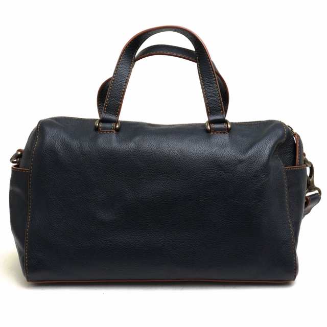 ○マザーハウス MOTHERHOUSE 牛革 ボストンバッグ Edge Color