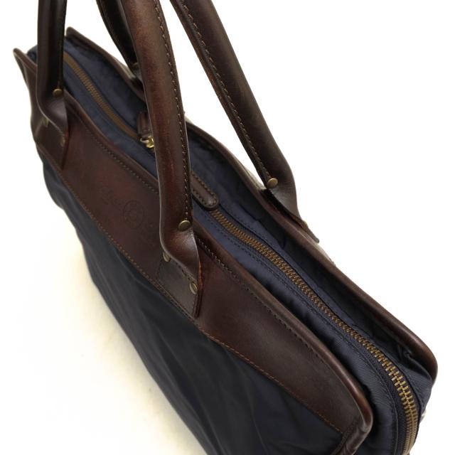 ○フェリージ Felisi リモンタナイロン バケッタレザー ビジネスバッグ 12/39/DS メンズ 【中古】 中古