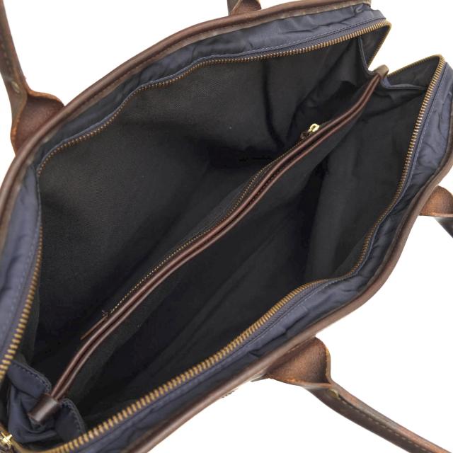 ○フェリージ Felisi リモンタナイロン バケッタレザー ビジネスバッグ 12/39/DS メンズ 【中古】 中古