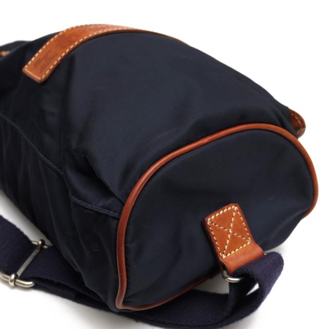 ○フェリージ Felisi 伊リモンタ社ナイロン バケッタレザー 牛革 ショルダーバッグ 99114 クロスボディ ボディバッグ 定番 メンズ  中古 ○フェリージ Felisi 伊リモンタ社ナイロン バケッタレザー 牛革