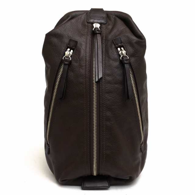 ○コーチ COACH 牛革 ショルダーバッグ 70360 Thompson Leather Sling Pack トンプソン レザー スリング パック X ボディバッグ 中古