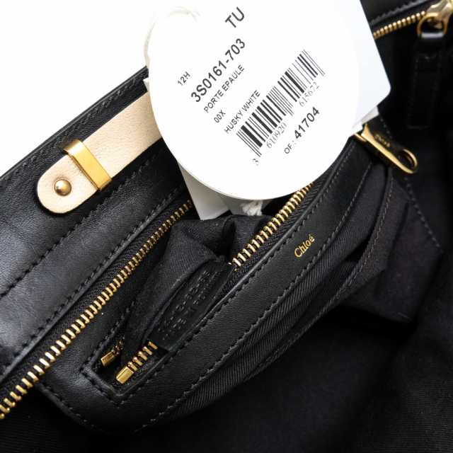 ○クロエ Chloe カーフ 牛革 ハンドバッグ Alice large bag アリス バイカラー 2WAY ショルダーバッグ ミニボストン  レディース 中古｜au PAY マーケット